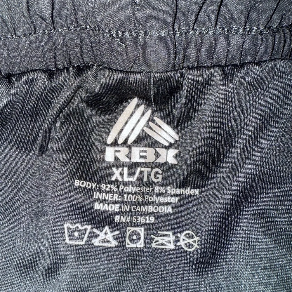 RBX Women's Black Athletic Shorts - Picture 3 of 3